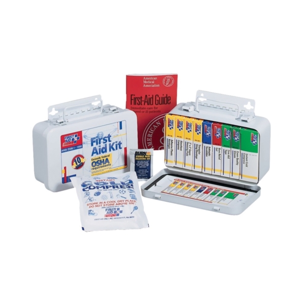 240-AN Unitized First Aid Kit, 65-Piece, Metal