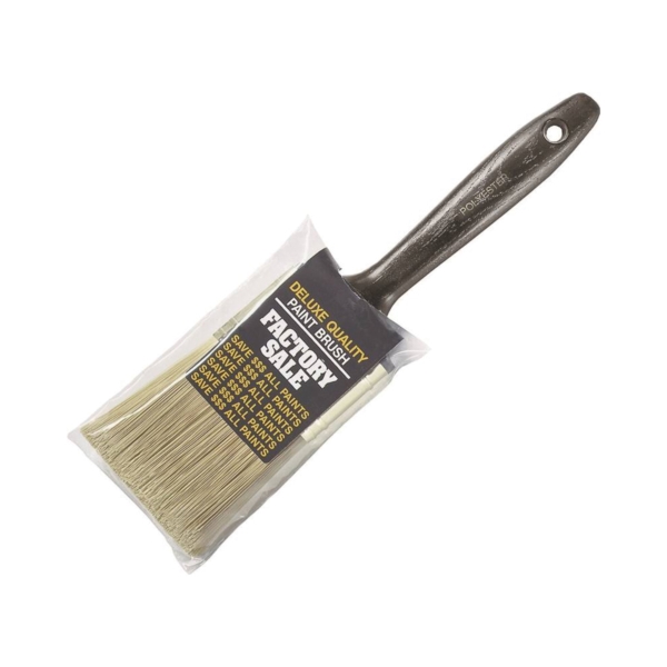 Wooster P3974-4 Paint Brush, 4 in W, 3-7/16 in L Bristle, Polyester Bristle