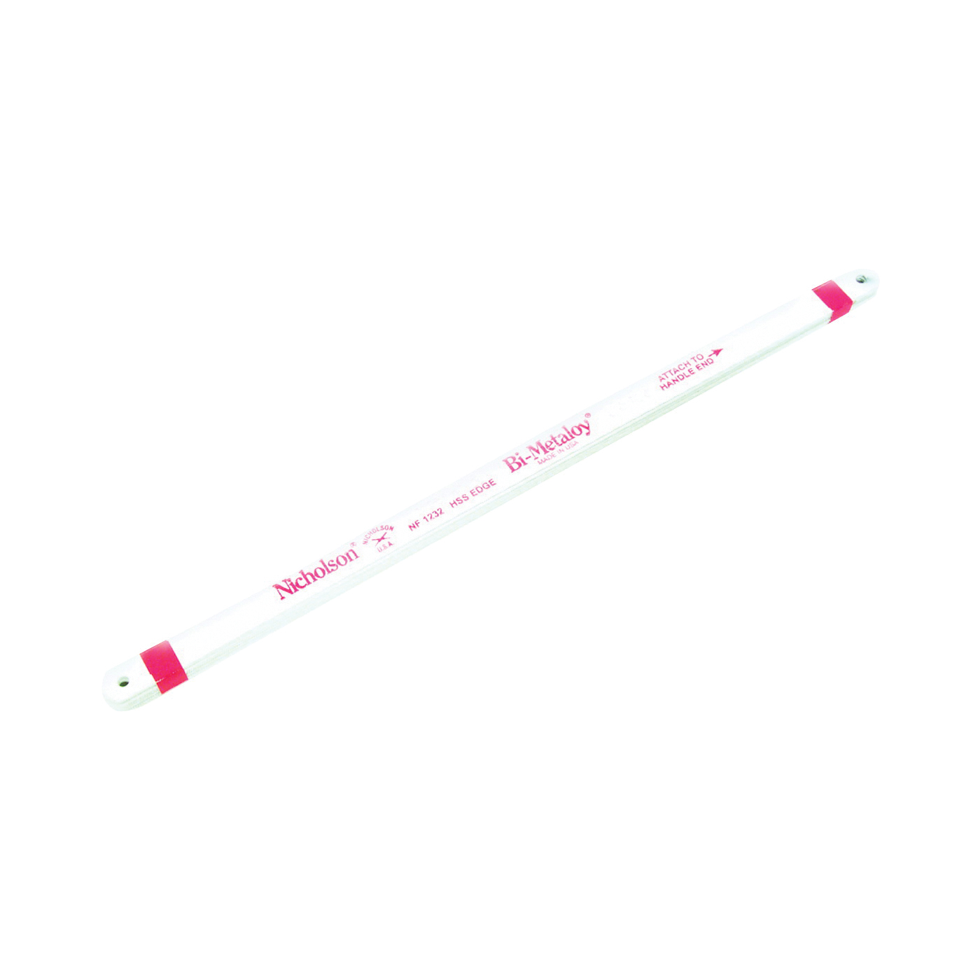 Bi-Metaloy Series 62723N/62763 Hand Hacksaw Blade, Wavy Teeth, HCS, 1/2 in W, 12 in L