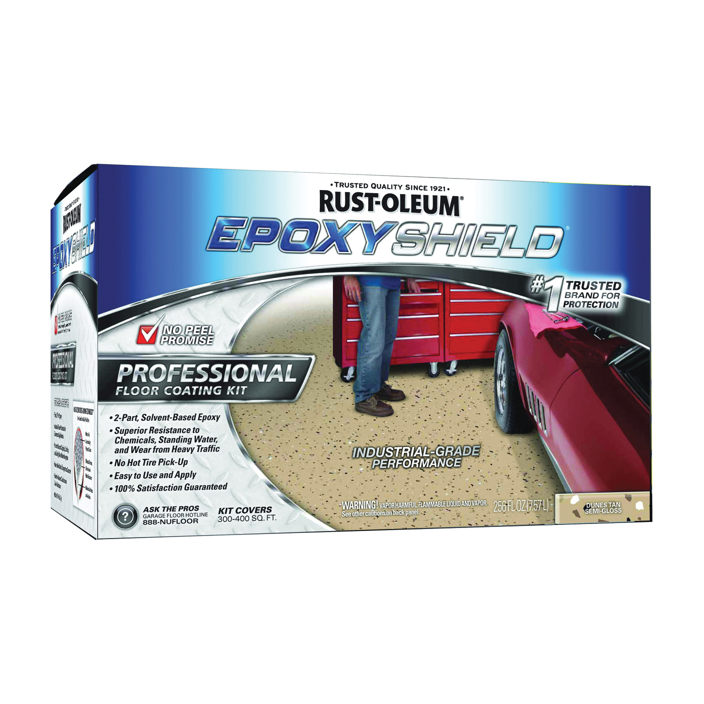238466 Epoxy Coating Kit, Semi-Gloss, Dunes Tan