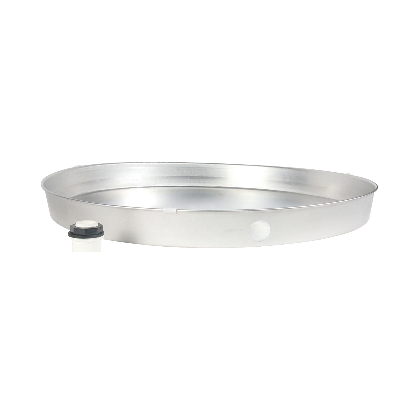 20830 Recyclable Drain Pan, Aluminum, For: Gas or Electric Water Heaters