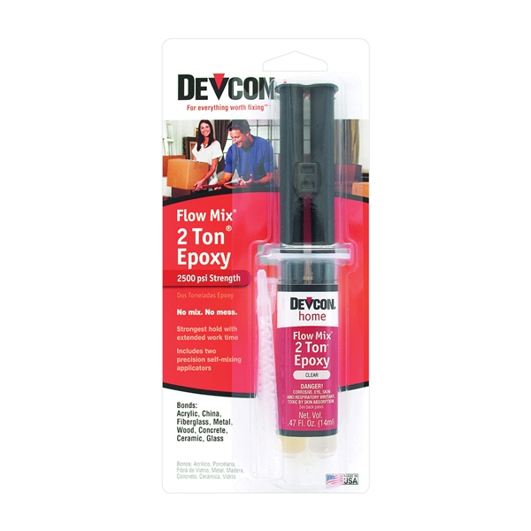 23145 Epoxy Adhesive, Amber, Liquid, 0.47 oz Syringe