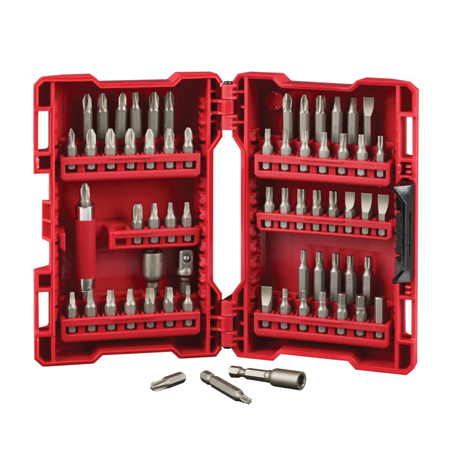 Milwaukee 48-32-1552 Screwdriver Bit Set, 64-Piece, Steel