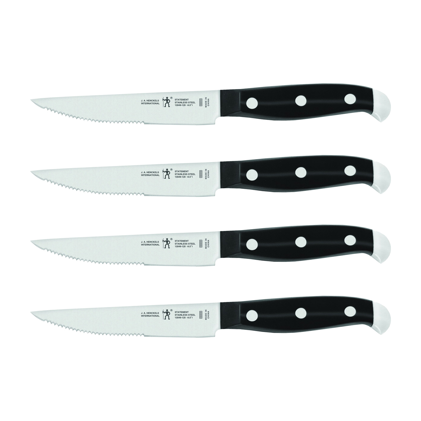 Statement Series 13549-000 Steak Knife Set, Stainless Steel Blade
