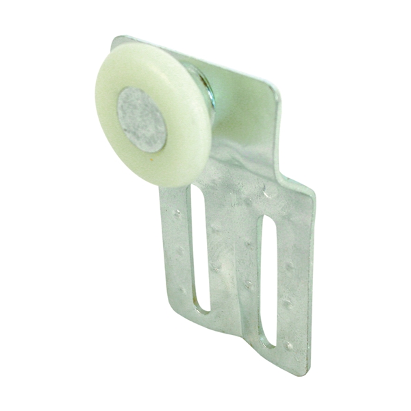 Prime-Line N 6830 Door Roller, 15/16 in Dia Roller, 1/4 in W Roller, Steel, 2-Roller