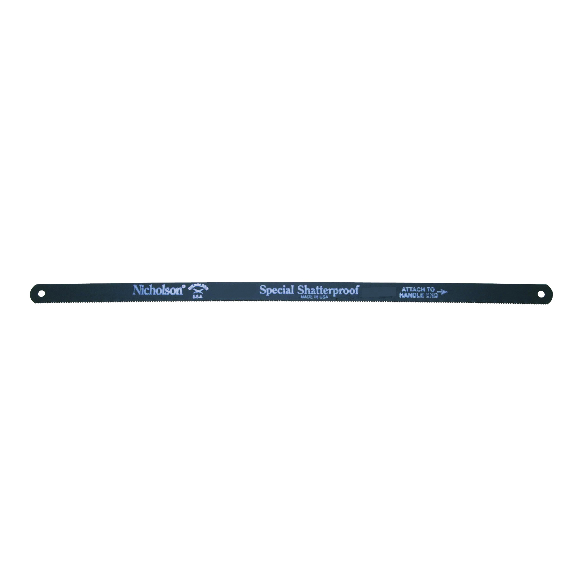 63145 Hacksaw Blade, 1/2 in W, 12 in L, 18 TPI, HCS Cutting Edge