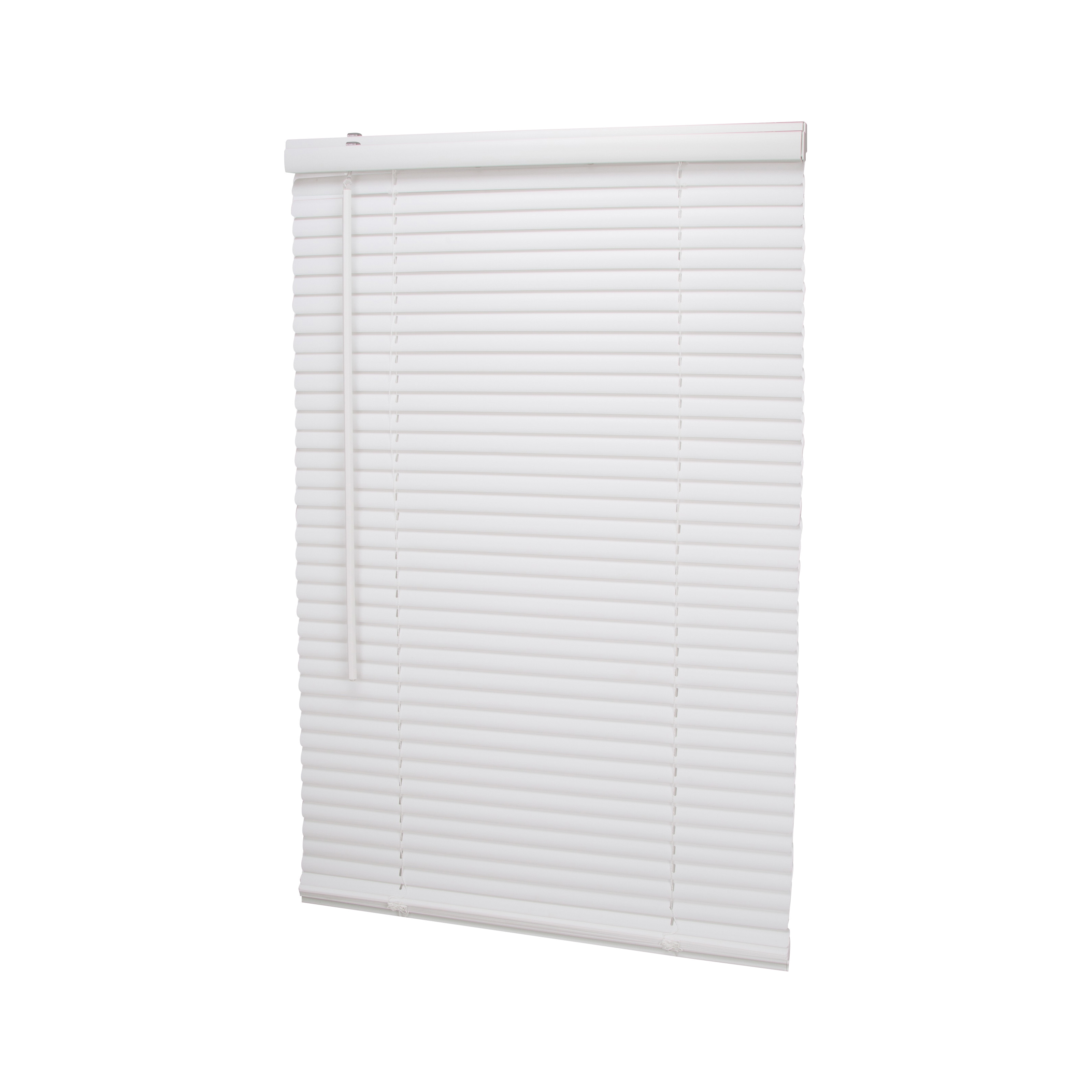 PVCMB-0A Blind, 42 in L, 23 in W, Vinyl, White