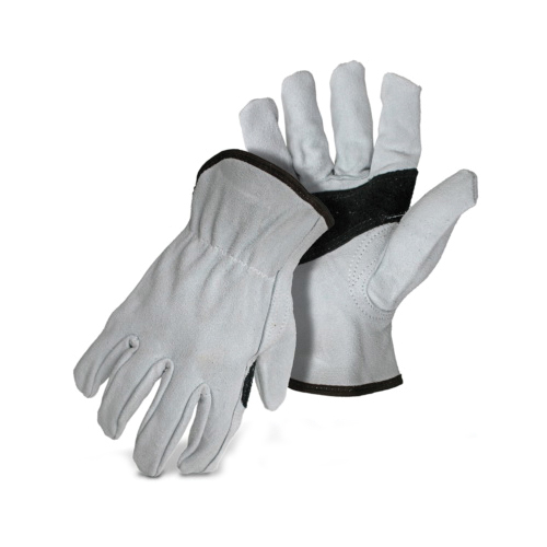 4064L Gloves, L, Keystone Thumb, Open Cuff, Leather