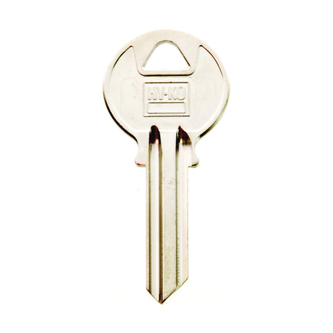 Hy-Ko 11050Y1 Key Blank, Brass, Nickel, For: Yale Cabinet, House Locks and Padlocks
