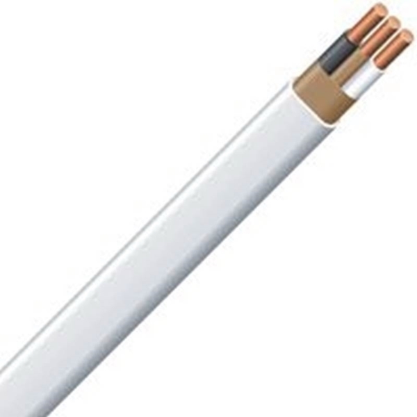 Red Romex Wire Romex 47174851 Series Building Wire, Red Sheath, 14 AWG W...