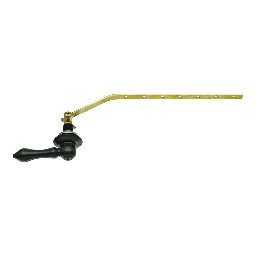 89450A Wallplate Toilet Handle, Oil Rub Bronze, For: Angled, Front or Side-Mount Toilet Tank