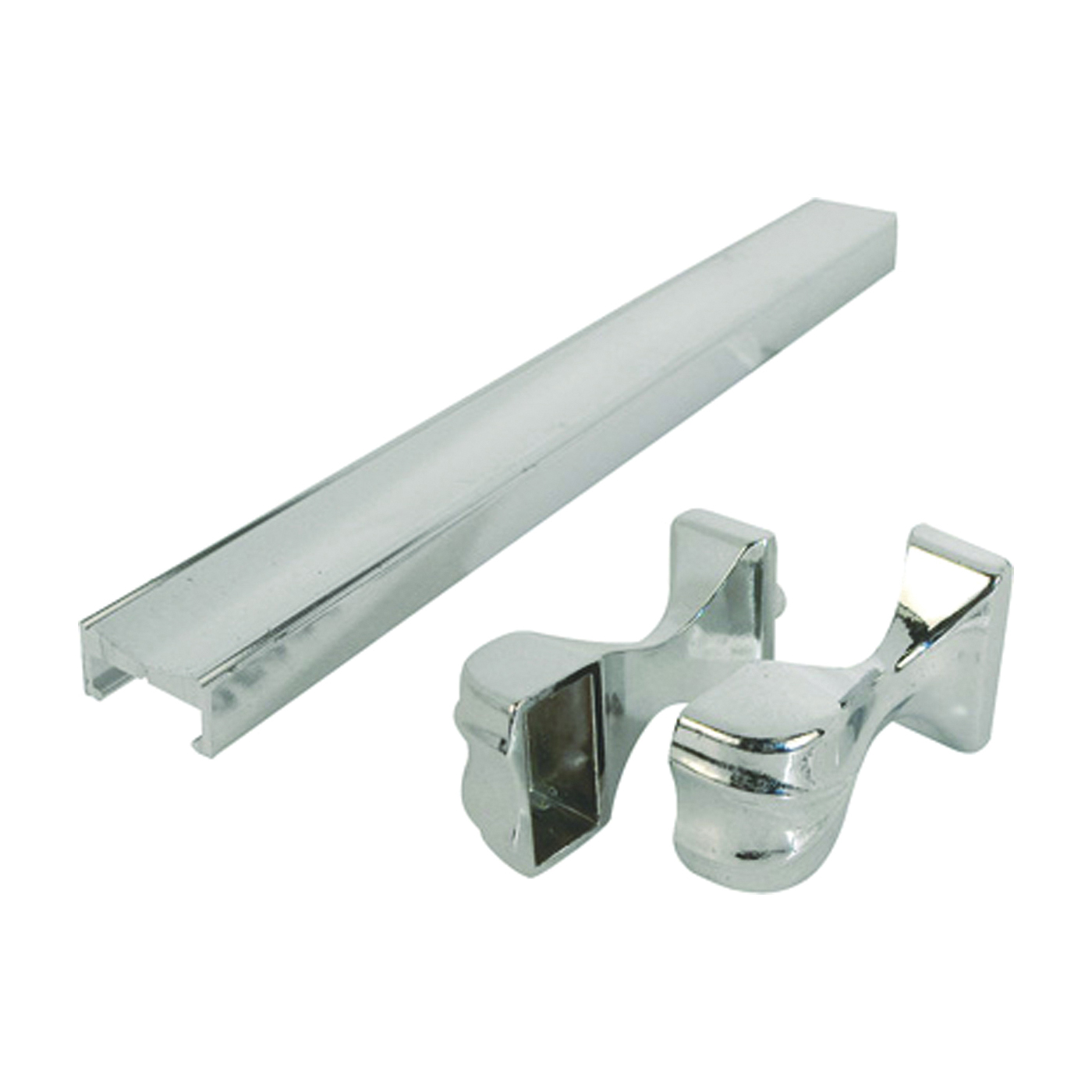 M 6093 Towel Bar and Bracket, Aluminum, Chrome, For: Shower and Tub Enclosure Doors