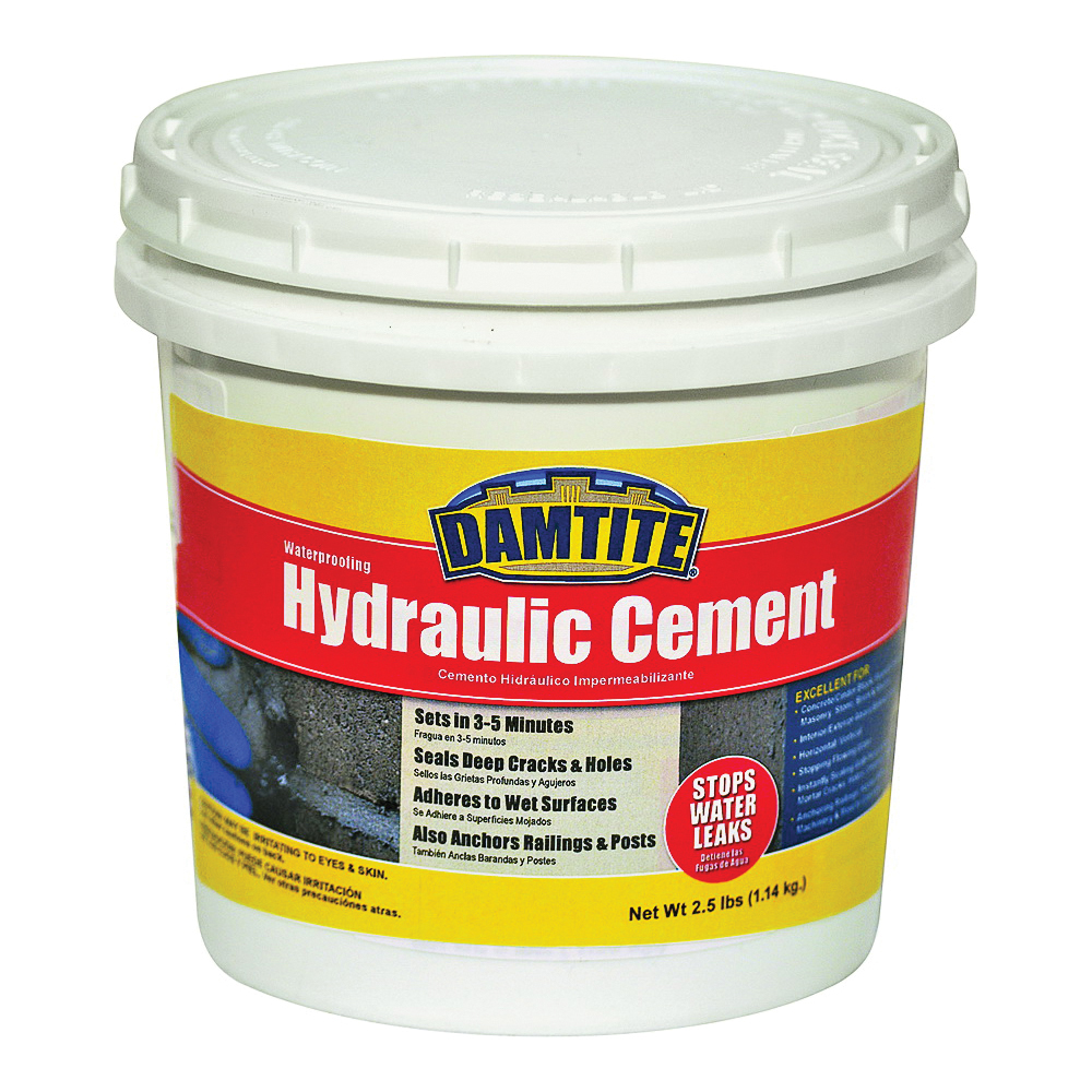 07031 Hydraulic Cement, Powder, 2.5 lb Pail