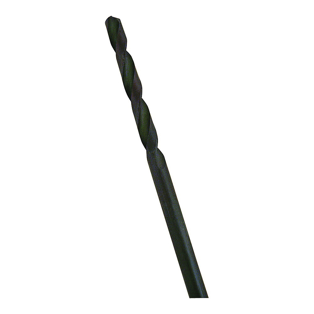 363231OR Drill Bit, 3/8 in Dia, 12 in OAL, Twist Flute, Flat Shank