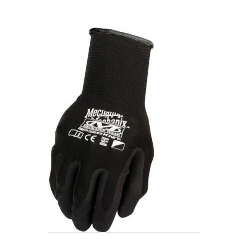 SpeedKnit S1DE-05-540 Work Gloves, Men's, L, XL, Nitrile Coating, Black