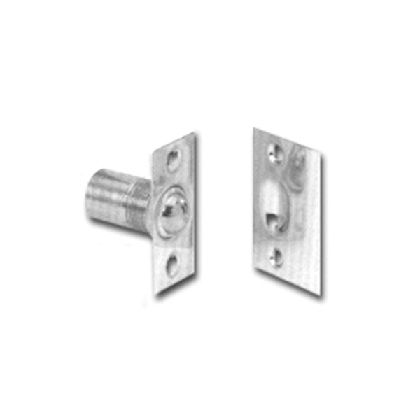 347B-619 Ball Catch, Metal, Satin Nickel