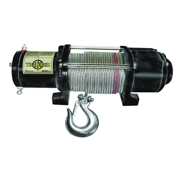 KEEPER KT4000 Electric Winch, 12 VDC, 4000 lb - 1