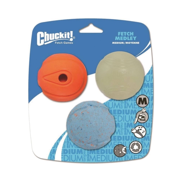 0520520 Dog Toy, M, Natural Rubber, Multi-Color