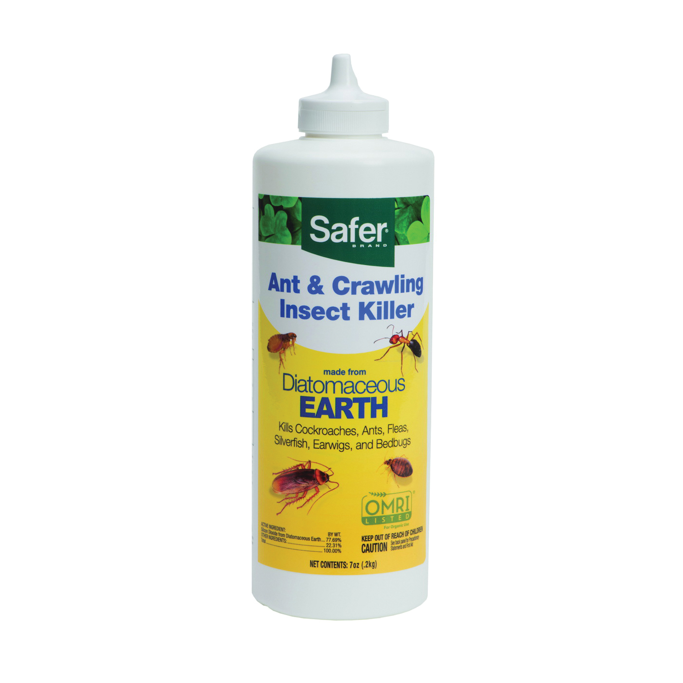 5168 Insect Killer, Dust Solid, Spray Application, 7 oz Bottle