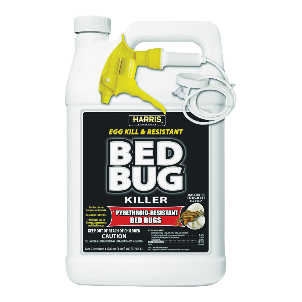 BLKBB-128 Bed Bug Killer, Liquid, Spray Application, 128 oz