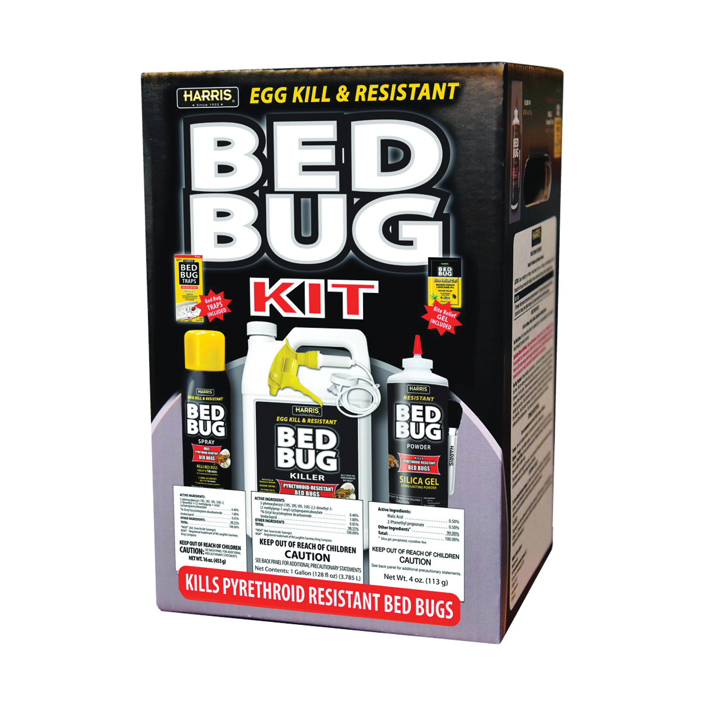 BLKBB-KIT Egg Kill and Resistant Bed Bug Kit, White