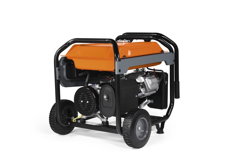 Generac GP Series 7690 Portable Generator, 54.2/27.1 A, 120/240 V, Oil, 6.9 gal Tank, 10.5 hr Run Time, OHV - 4