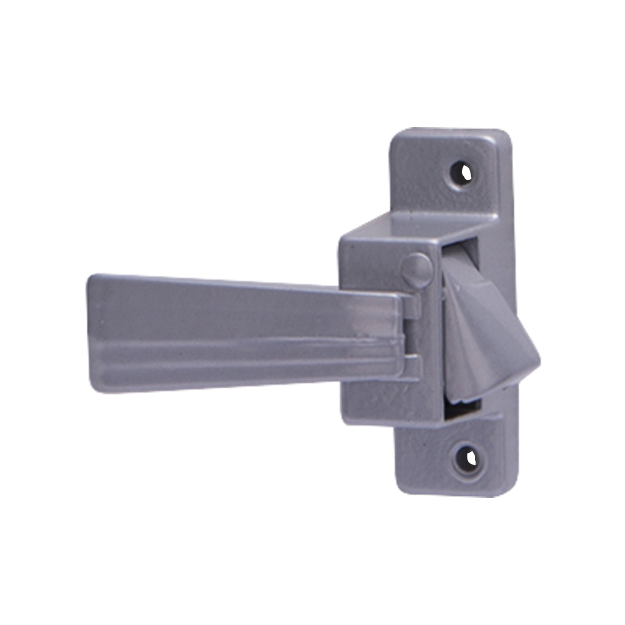 31604-U-PS Inside Door Latch, Zinc, Aluminum, 5/8 to 1-1/2 in Thick Door, 5/8 in Backset