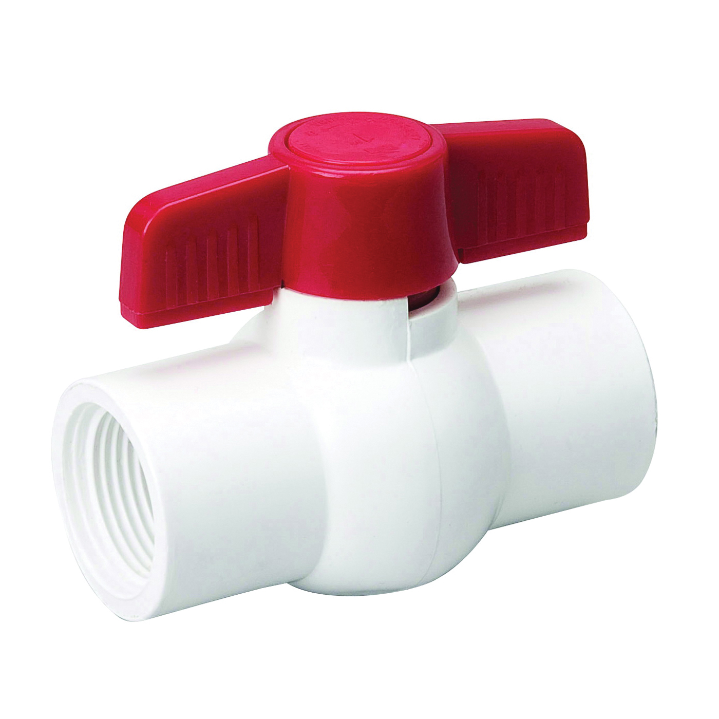 107-136HC Ball Valve, 1-1/4 in Connection, FPT x FPT, 150 psi Pressure, PVC Body
