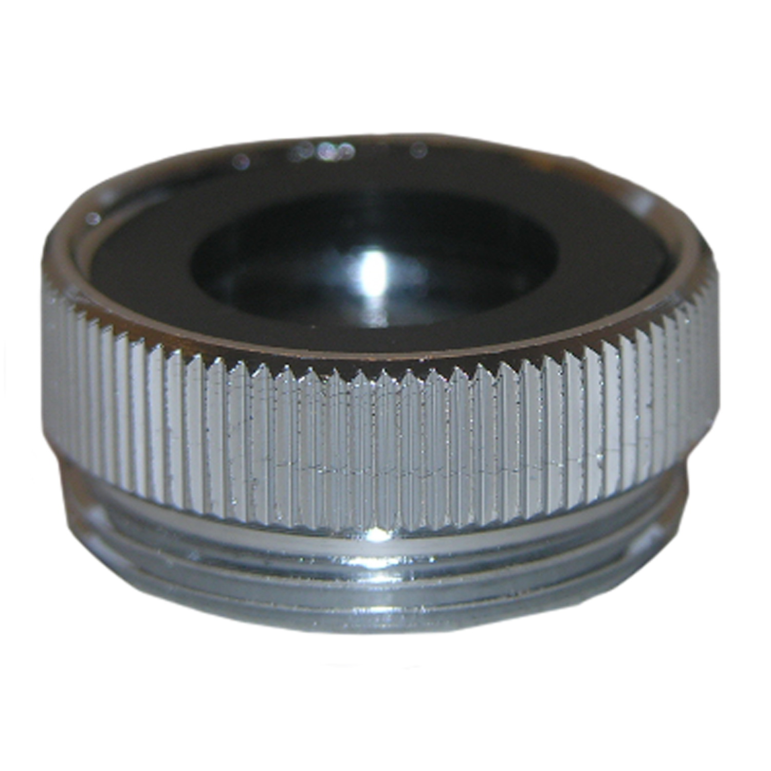 Lasco 09-1605NL Aerator Adapter, 13/16-24 x 55/64-27, Female x Male, Brass, Chrome Plated