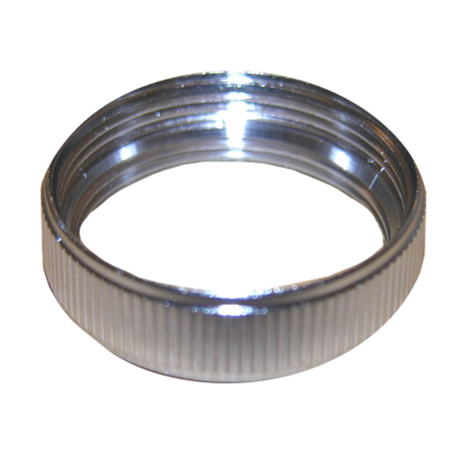 Lasco 09-1607 Aerator Adapter, 55/64-27 x 15/16-27, Female x Female, Brass, Chrome Plated