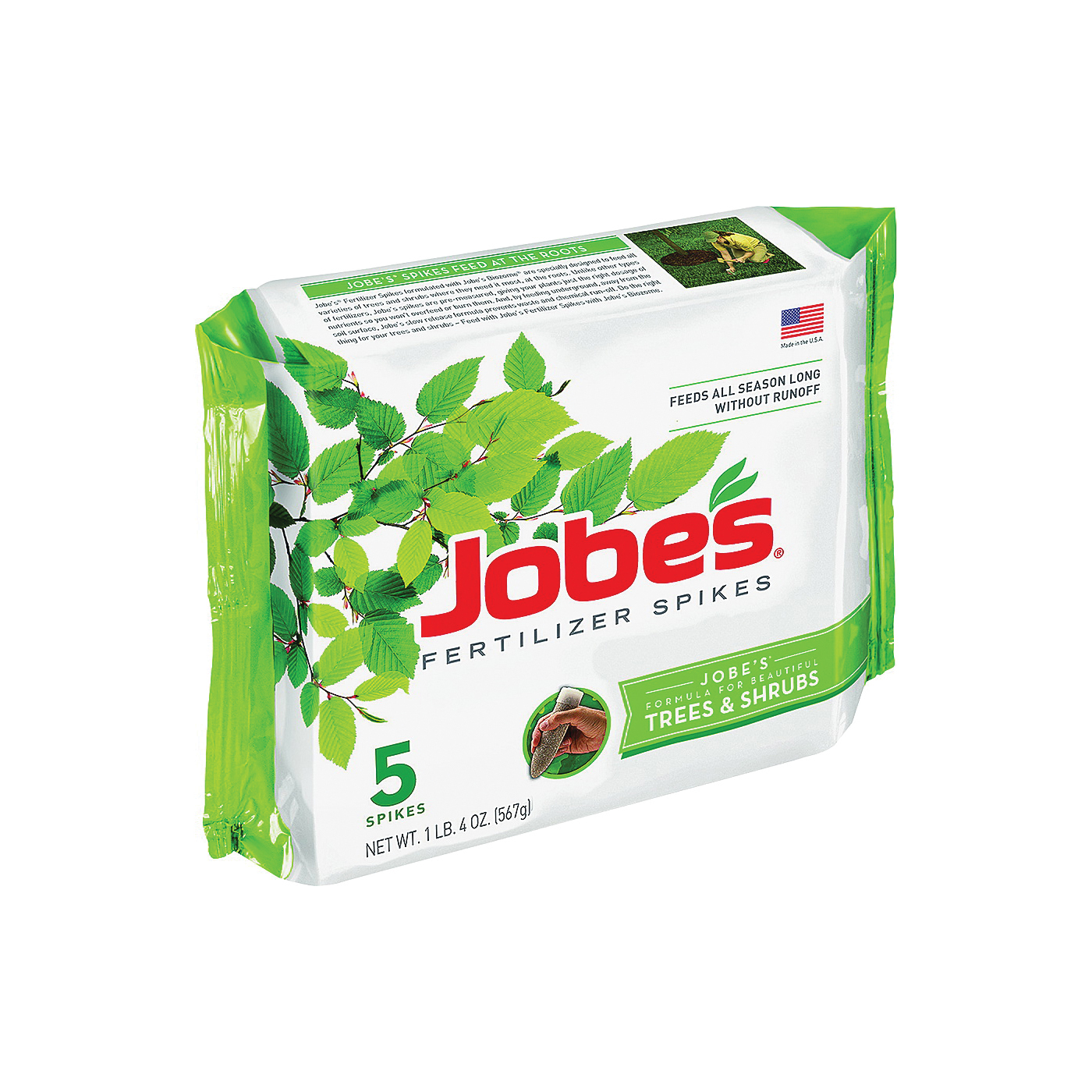 Jobes 01000 Fertilizer Spike, 5 pk Pack, Spike