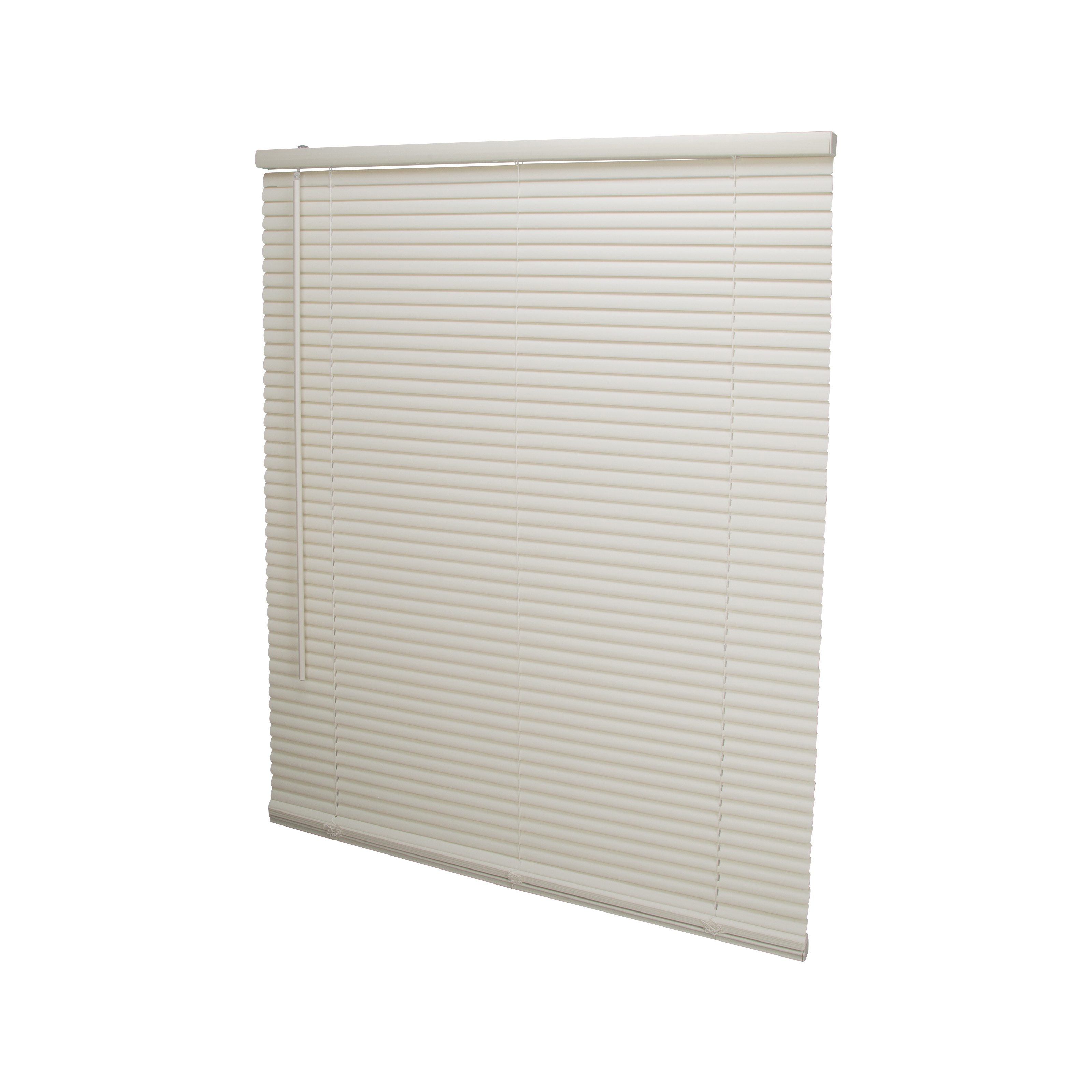 PVCMB-10AA Blind, 64 in L, 35 in W, Vinyl, Alabaster