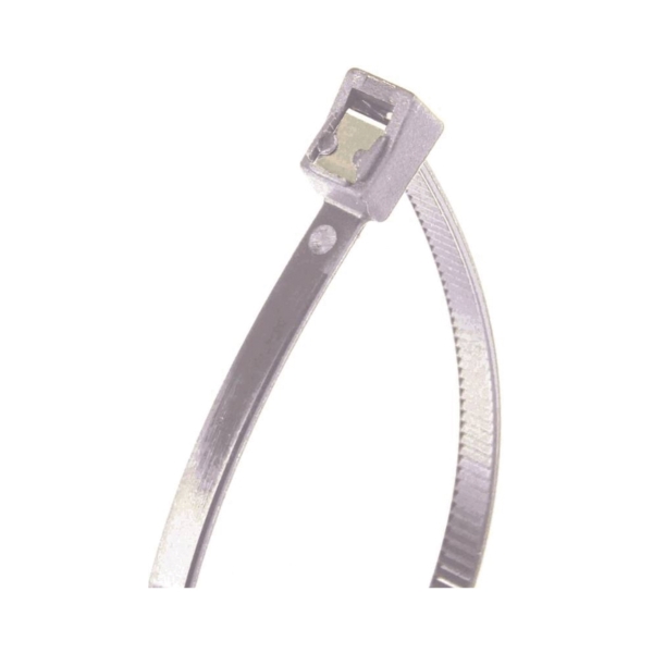 46-314SC Cable Tie, Double-Lock Locking, 6/6 Nylon, Natural