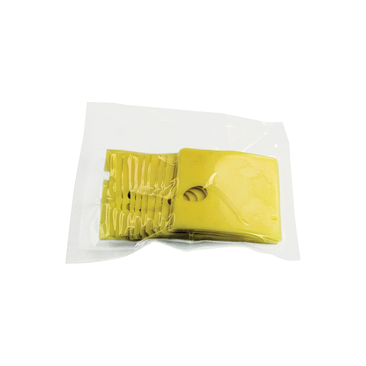 30-0102-W Vacuum Seal Bag, Plastic, Clear