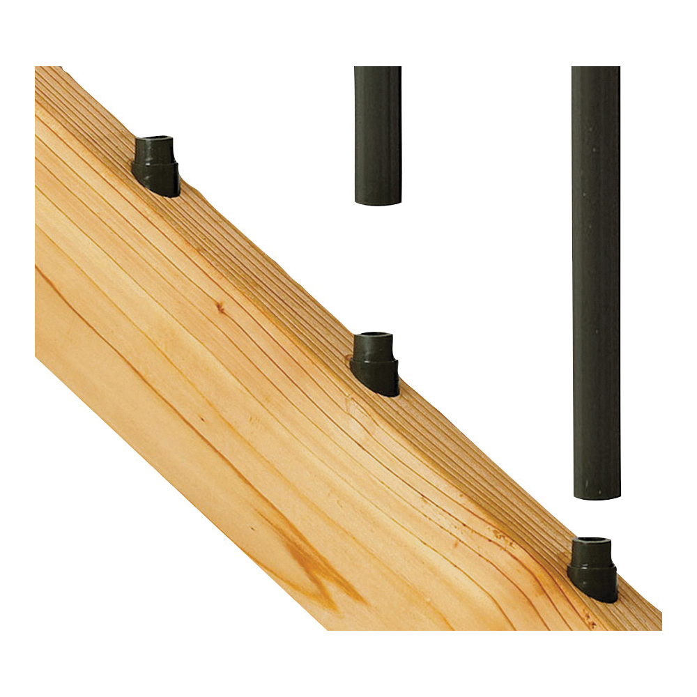 74817 Stair Connector, Plastic, Black