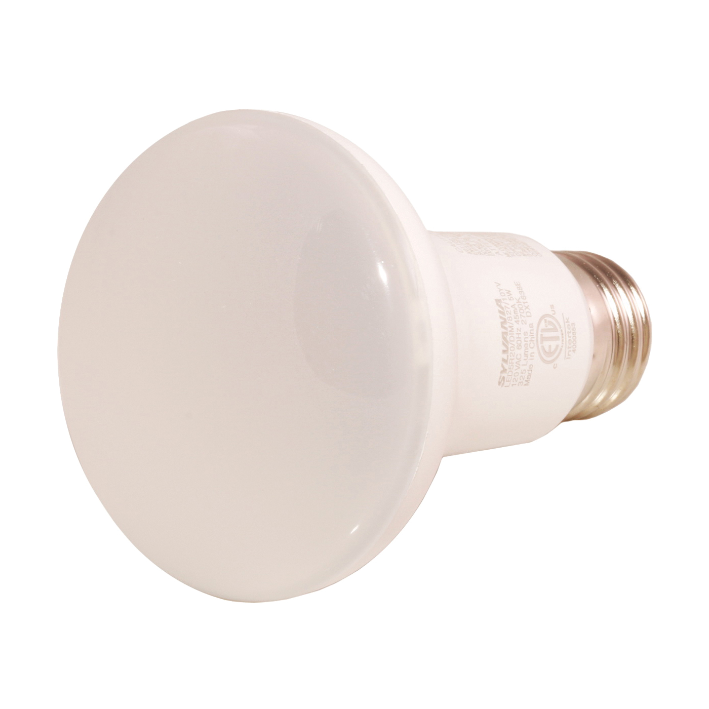 73993 LED Bulb, R20 Lamp, 35 W Equivalent, E26 Medium Lamp Base, Dimmable, Warm White, 2700 K Color Temp