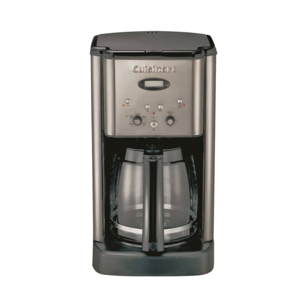 DCC-1200 Programmable Coffee Maker, 60 oz, 1025 W, Stainless Steel, Black, Automatic Control