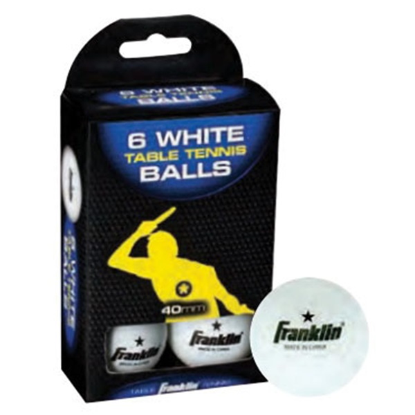 Franklin Sports 57113 Table Tennis Ball, White - 2