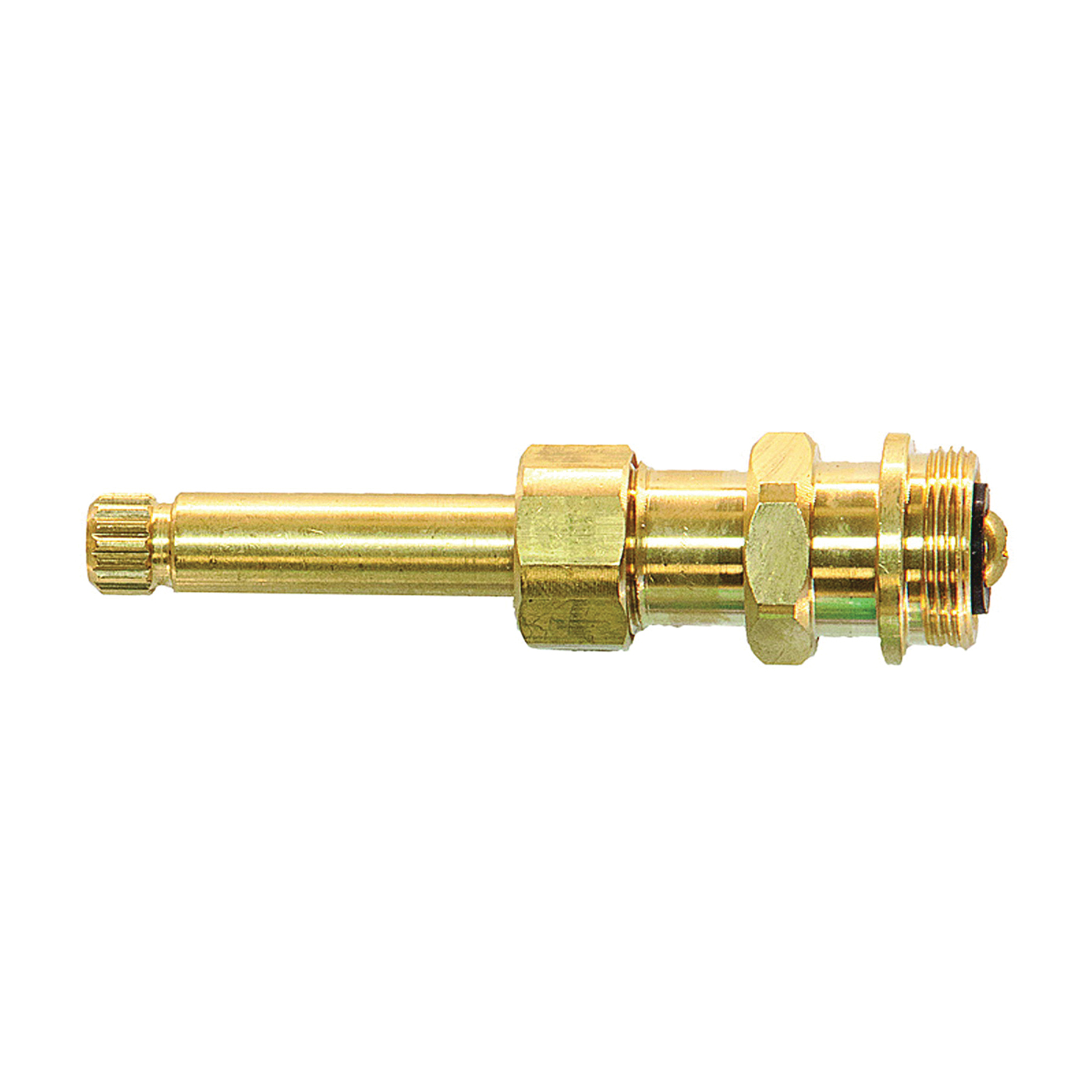 17315B Faucet Stem, Brass, Brass, 3-35/64 in L