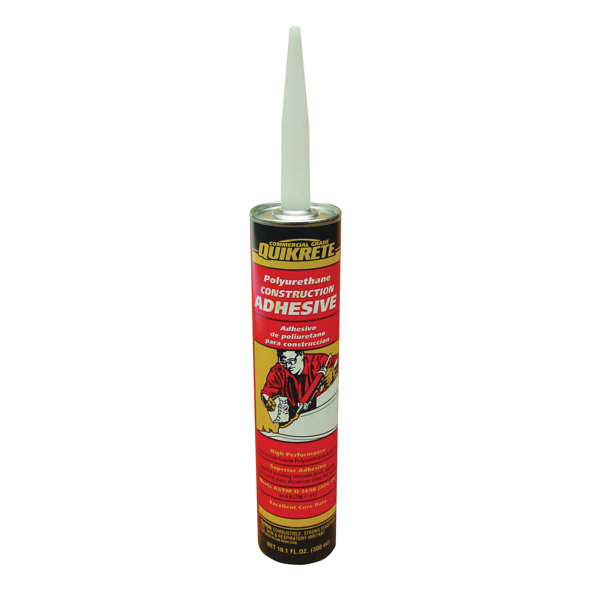9902-10 Construction Adhesive, Gray, 10.1 oz Caulk Tube