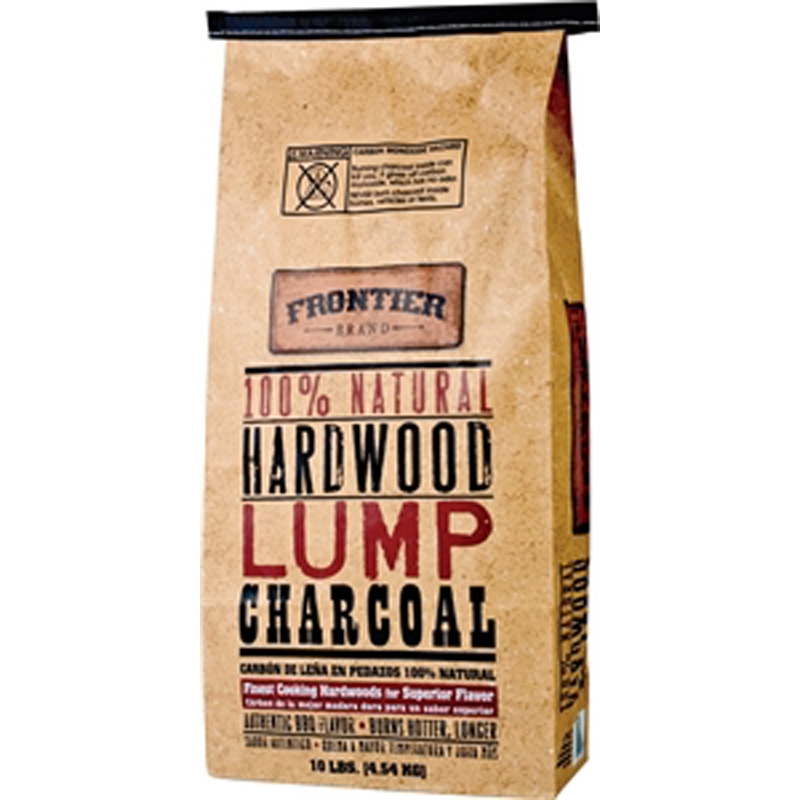 Frontier LCR10 Hardwood Charcoal, 10 lb - 1