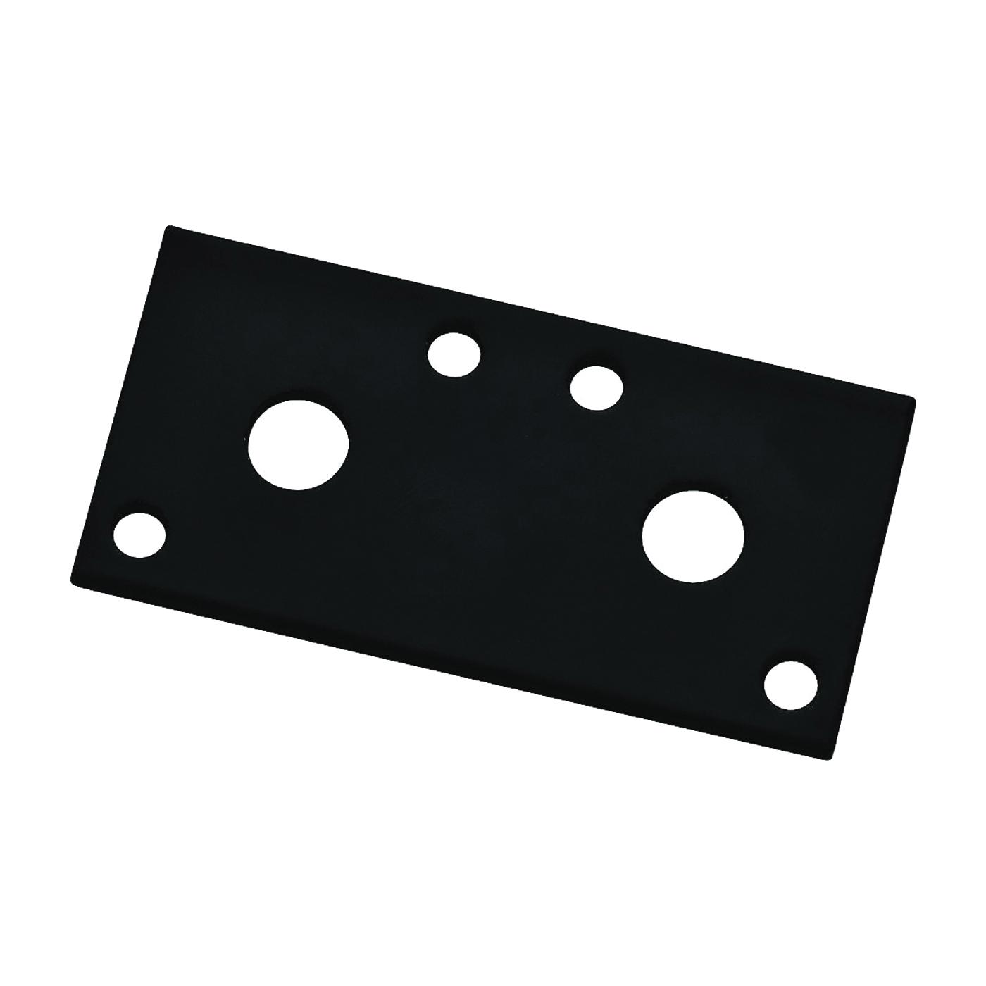 N351-454 Mending Plate, 3 in L, 1-1/2 in W, Steel, Powder-Coated
