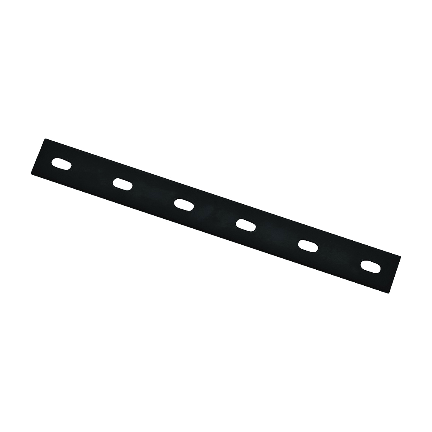 N351-457 Mending Plate, 14 in L, 1-1/2 in W, 5/16 in, Steel, Powder-Coated, Carriage Bolt
