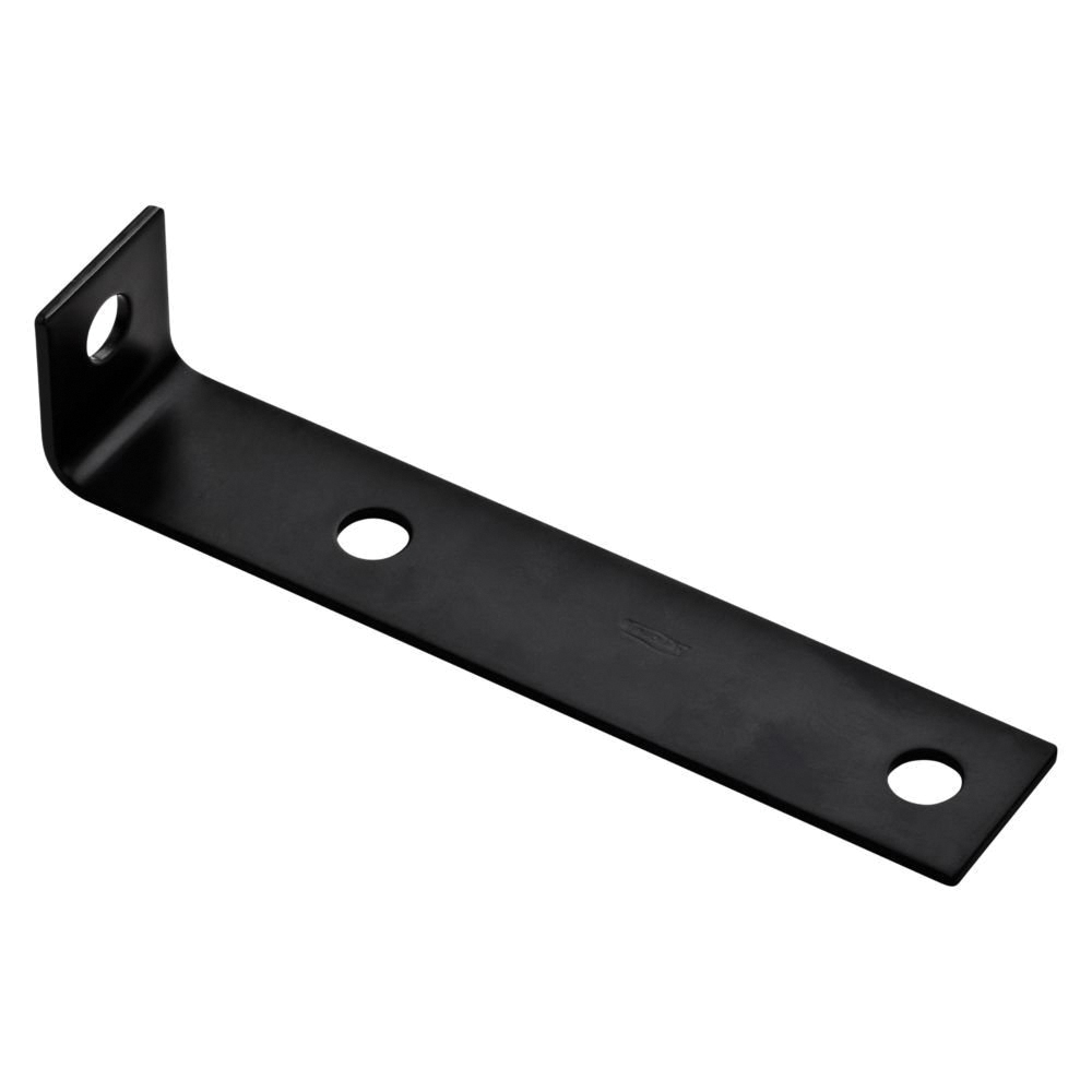 1152BC Series N351-478 Corner Brace, 7-1/2 in L, 1-1/2 in W, 1.6 in H, Steel, Powder-Coated