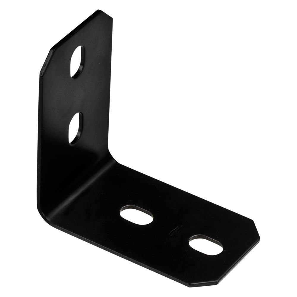 1156BC Series N351-500 Corner Brace, 4.9 in L, 3 in W, 4.9 in H, Steel, Powder-Coated