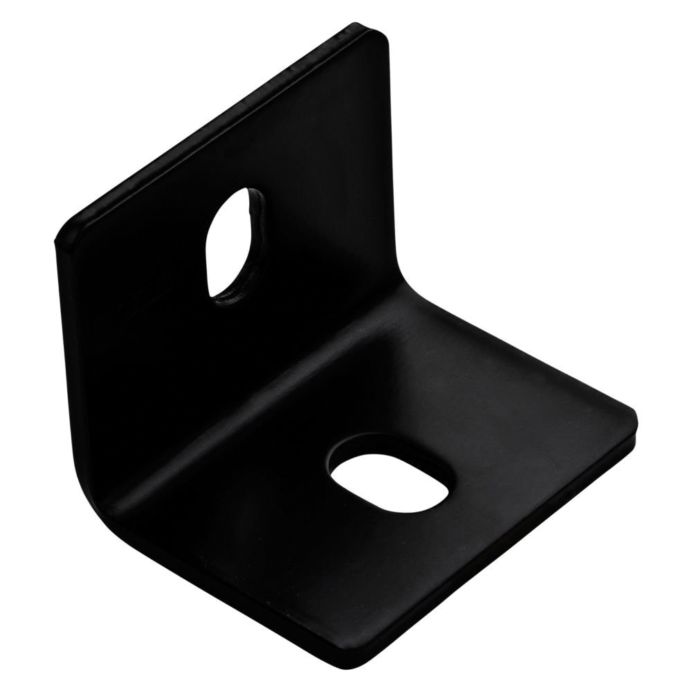 1154BC Series N351-497 Corner Brace, 2-3/8 in L, 3 in W, 2.4 in H, Steel, Powder-Coated
