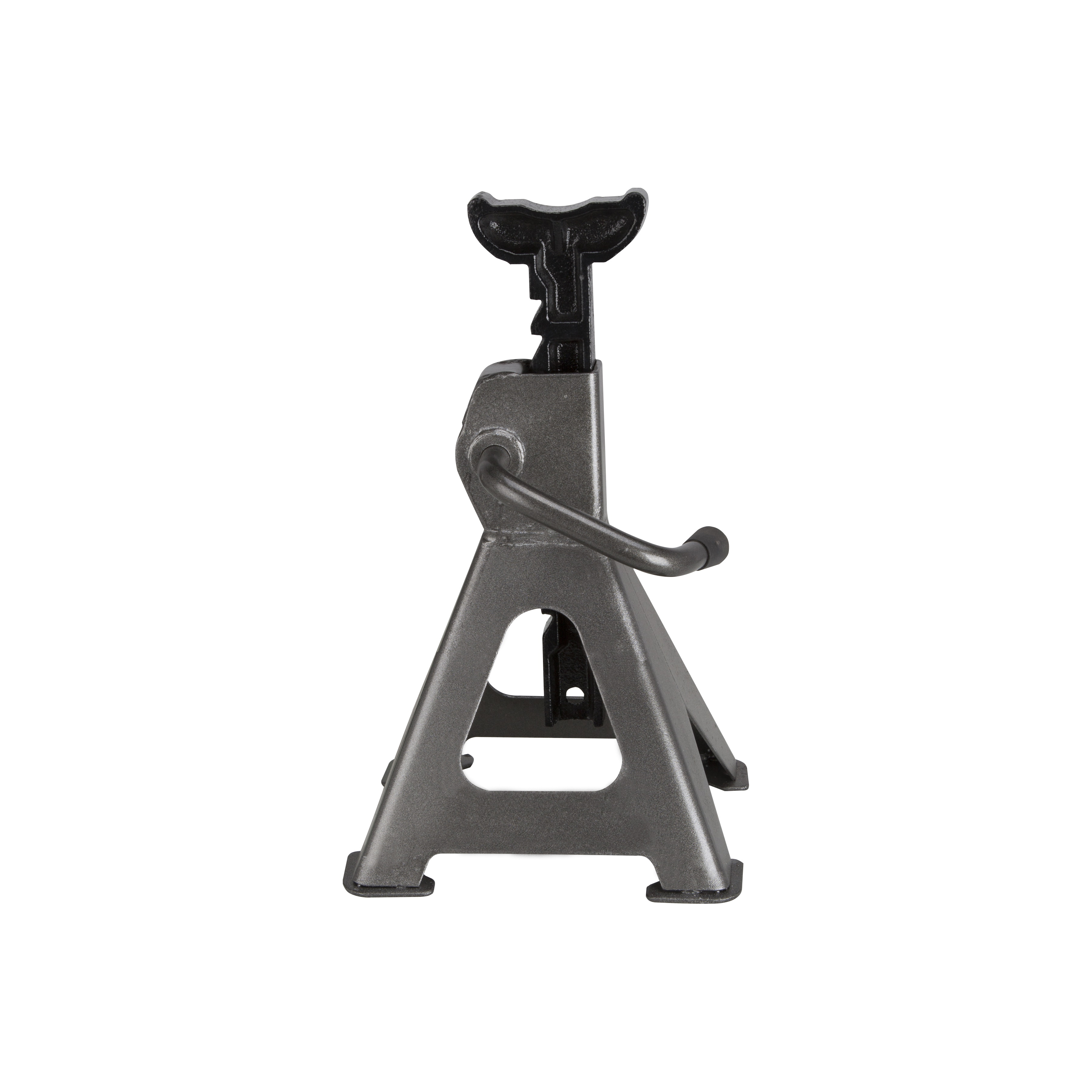 T210101 Adjustable Jack Stand, 2 ton, 10-17/32 to 16-25/32 in Lift, Steel, Gray