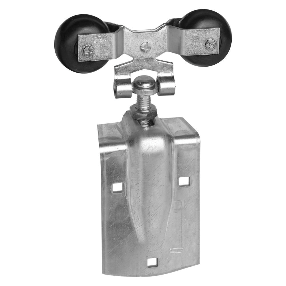 N193-730 Round Rail Hanger, Delrin/Steel, Zinc, 600 lb Capacity