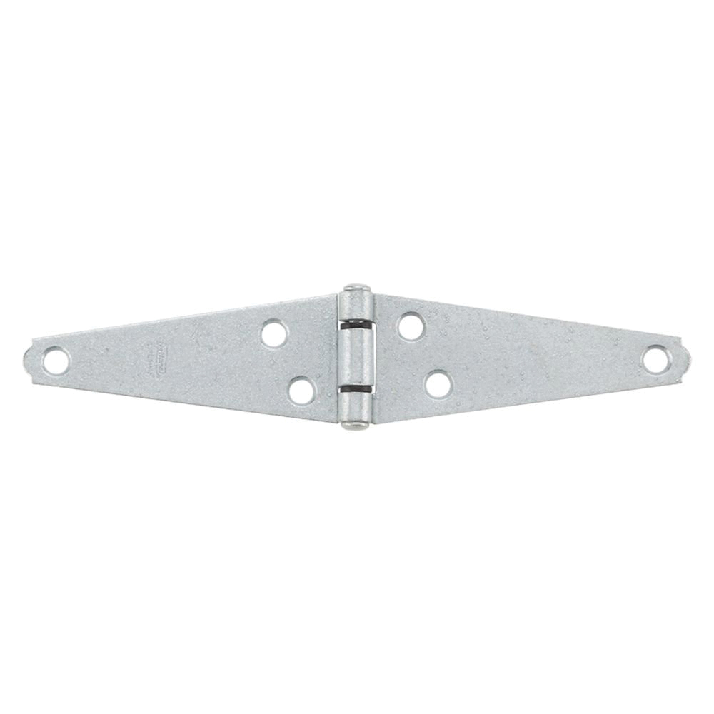 N128-249 Strap Hinge, 1.61 in W Frame Leaf, Steel, Galvanized, Screw Mounting, 20 lb
