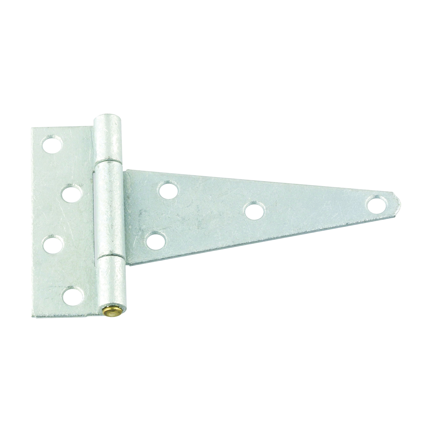 N129-445 T-Hinge, 1-15/16 in W Frame Leaf, 3-3/8 in H Frame Leaf, Steel, Galvanized, 48 lb